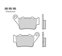 JUEGOS DE PASTILLAS DE FRENO TRASERO DE BREMBO PARA KPARA TM SMC 690 R ABS 14-23