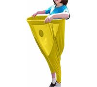 Juegos de patio, pantalones de abuela, juegos al aire libre, juegos de captura, área de juego en el patio, juegos de reunión familiar, juego gigante al aire libre (amarillo)