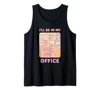 Juegos de PC Estaré en Mi Oficina Hardware Nerd PC Gamer Girl Camiseta sin Mangas