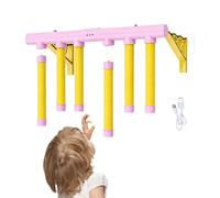 Juegos de pesca con varillas que caen - Juguete de fiesta ajustable suave y divertido de 3 niveles, juguete de coordinación de ojos y mano | para casa, salón, jardín, escuela, vacaciones, cumpleaños