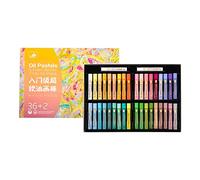 Juegos de pintura al óleo, pastel, suave, juego de palos de dibujo, colores pastel lavables, 24/36/48 colores