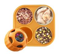 Juegos de puzles premios para Perros - Juguetes interactivos para Perros con dispensador de Aperitivos, Bola Rompecabezas, Bola masticable Porta Comida para Cachorros de Talla Mediana Grande Que