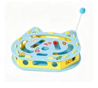 Juegos de Puzzles de Gatos,Laberinto de Enriquecimiento con Rinkling Balls y - Juguete Interactivo Gato | Para Espacio de Juegos Apartamento Entrenamiento Conductual Solo Tiempo Después De