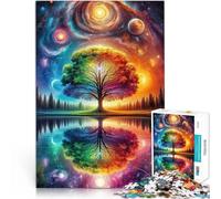 Juegos de relajación Árbol del Espíritu Rompecabezas de 1000 Piezas para Adolescentes 38x52cm Regalos para Amigos y Familiares