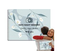 Juegos De Rendez-Vous, Libro De Reuniones, Ideas De Reunión Romántica para Rascar El Periódico De Recuerdos para Parejas, Romántico Juegos Nocturnos para Y El Novio
