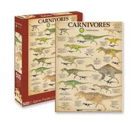 Smithsonian Carnivore Dinousarios 500 Piezas Puzle Rompecabezas