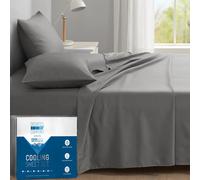 Juegos de s banas Coolmax California King de Degrees of Comfort | El mejor juego de s banas para quienes duermen con calor | Suave, profundo y gr