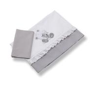 Juegos de sábanas para cuna Azzurra Design Dido Grey Azzurra Design