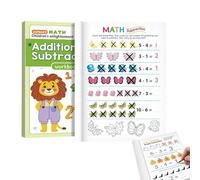 Juegos de Sumas y Restas | 64 Páginas de Aprendizaje Interactivo y Divertido en un Cuaderno Educativo | Actividades Matemáticas para Kindergarten | para el Aula, el Hogar, Rincón de Juegos, Cent