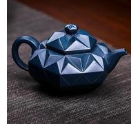 Juegos De Tazas De Té Juego Té Kung Fu Tetera China 320ml Yixing-tetera Arcilla Hecha A Mano Colección Teteras Luz Diamante Celestial Juego De Té De La Tarde