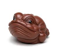 Juegos De Tazas De Té Juego Té Para El Hogar Chino Arcilla Púrpura Figura Animal Para Mascotas Escultura Artesanal Adornos Modelo Sapo Dorado La Suerte Juego De Té De La Tarde