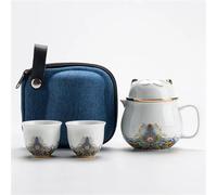 Juegos De Tazas De Té Juego Té Porcelana Gato Suerte Taza Creativa Maneki Neko Cerámica Con Coladores Teteras Plutus Juego De Té De La Tarde(D)