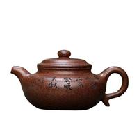 Juegos De Tazas De Té Tetera Mineral Cruda Hecha A Mano, Juego De Té Kung Fu, Arcilla Púrpura Vintage 400ml, Master's Pure Juego De Té De La Tarde