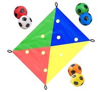 Juegos De Team Building - con Agujeros De Poliéster De 210x140 Cm | Actividades Divertidas De Juego Y Trabajo En Equipo - Actividad Grupal Aprendizaje Cooperativo | Ejercicio Divertido De Trabajo