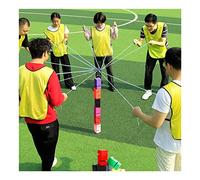 Juegos de Team Building para Grupos, Kit de Actividad de Día de Campo al Aire Libre con 8 Bloques de ABS Resilientes, Mejora las habilidades de comunicación y liderazgo, Ideal para eventos de la empre
