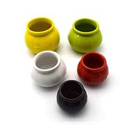 Juegos de terapia de ventosas de cerámica, ventosas de masaje al vacío, varios tamaños de terapia china para celulitis