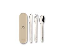 Juegos de vajilla marca Citron. Modelo Citron Cubiertos acero crema