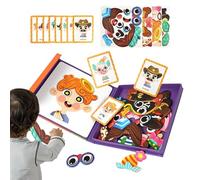 Juegos De Vestir - Magnéticos Para Combinar Ropa | Juguetes De Vestir De Bricolaje | Para Niños De 3-6 Años Cumpleaños Navidad Aula Preescolar De Viaje Juego Creativo Modular