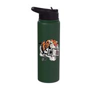 Juegos de videojuegos retro Tiger Videojuegos Controller Gamepad Gamer Stainless Steel Insulated Water Bottle