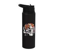 Juegos de videojuegos retro Tiger Videojuegos Controller Gamepad Gamer Stainless Steel Insulated Water Bottle