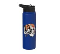 Juegos de videojuegos retro Tiger Videojuegos Controller Gamepad Gamer Stainless Steel Insulated Water Bottle