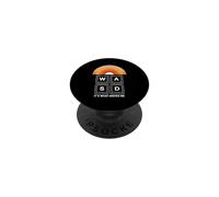 Juegos Divertidos Diciendo lo Que se Mueve sarcástico PopSockets PopGrip Adhesivo