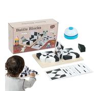 Juegos Educativos De Bloques De De Madera: Acertijos De Pensamiento Lógico | Actividad Educativa Aulas Escuelas Hogares Hogares para Niños Adolescentes Familia