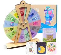 Juegos Educativos Niños 3 años|El Monstruo de las Emociones-Descubro las emociones|Juego mesa 4 años| Juguetes Niños 3 años - Emocionario infantil| Juegos de preguntas niños-Libro emociones