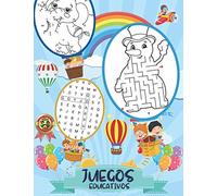 Juegos Educativos: Pasatiempos para niños 5-8 años, Encuentra las diferencias, Sopa de letras, Sudoku, Desafío laberintos, Unir los puntos.....