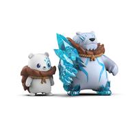 Juegos inestables - Juego de figuras de vinilo Casting Shadows - Frost Polarpaw y Frost The Merciless - Colecciona tus personajes favoritos de C