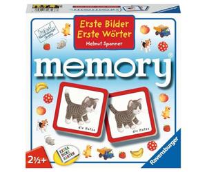 Juegos Infantiles de Ravensburger, 88688 Primeras imágenes: First Words Memory®, con Motivos del Libro Infantil Helmut Spannner, Juguetes de 2 años