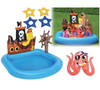 Juegos Inflables Piscinas Play Center Nave Piratas Bestway 52211 CM. 140x130x104