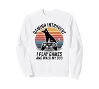 Juegos introvertidos Juego Y Paseo A Mi Perro Sudadera