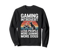 Juegos introvertidos Menos Personas Más Juegos Más Perros Sudadera