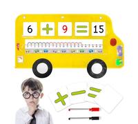 Juegos matemáticos, contadores sensoriales coloridos de los juguetes matemáticos del jardín de infantes, juguetes matemáticos del jardín de infantes, pegadizos, manipuladores de dígitos magnéticos