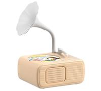 Juegos Niños 3 Años Tocadiscos de 96 tarjetas para niños, reproductor de música con cuentos y canciones, ideal para fomentar el desarrollo del lenguaje infantil. Fonógrafo de juguete. (A, 17x14x5.5cm)