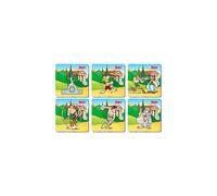Juegos Olimpicos Set 6 Posavasos Cuadrados Asterix