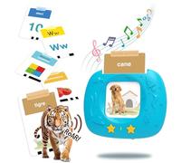 Juegos para niños de 2 años, Juegos Montessori, Flashcard en Italiano con 288 Palabras, Amigo vocabolo Juego Viene con 144 Tarjetas, Regalos y Juguetes para niñas y niños a Partir de 2 años, Azul