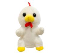 Juegos para niños - Juego de entretenimiento marioneta de animales, muñecas tejidas a mano | Personajes de historia falsos papel teatral, regalo pollo, burro, peluche acolchado, diversión educativa