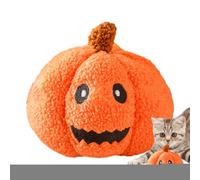 Juegos Para Perros De Peluche,Juguetes Masticables Interactivos Calabaza | Juego Squeaky Interactivo para Reducir Aburrimiento Halloween Jugar en Casa Enriquecimiento Actividad