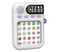 Juegos portátiles: consolas de juegos portátiles recargables, juguetes educativos, máquina de entrenamiento ďe concentración en cuadrícula, 80 tarjetas đe problemas, estudiantes auditivos visuales, en