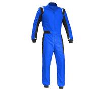 Jueshanzj Traje de carreras de kart, traje de carreras de karting de una pieza para hombre, traje de karting para hombres que participan en carreras de karting, azul, large
