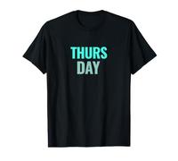Jueves Días de la Semana Camiseta gráfica económica