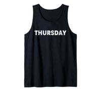 JUEVES DÍAS de la serie SEMANA 'JUEVES' Camiseta sin Mangas