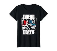 Juez Dredd Dredd vs Muerte 2000 AD Comics Camiseta, Mujer, Negro, 3XL