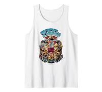 Juez Dredd I Am The Law! Retro 2000 AD Comic Camiseta sin Mangas