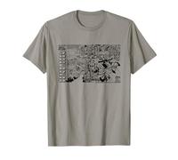 Juez Dredd La Tierra Maldita 2000 AD Cómic Camiseta