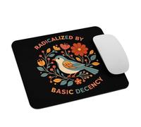 Jueza Social De Flores Feminista Radicalizada por La Decencia Básica Alfombrilla De Ratón Antideslizante Mouse Pad Lavable Mousepad para Ordenador Oficina Pc 25X30Cm