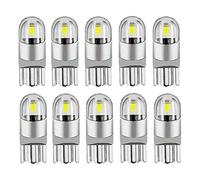 Jufjsfy 10Pcs 6000K Canbus T10 168194 W5W Licencia Marcador Lateral Bombilla LED