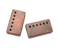 Jufjsfy 2 Uds. de Cubiertas de Humbucker de BRONCE para Accesorios de Puente de Cuello de Guitarra EléCtrica